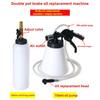 1 Set Car Brake Bleeder Hydraulic Pumping Fluid Pump Kit Oil Change Purge Tank Tubes Repair Tool Truck Motorcycle Accessories