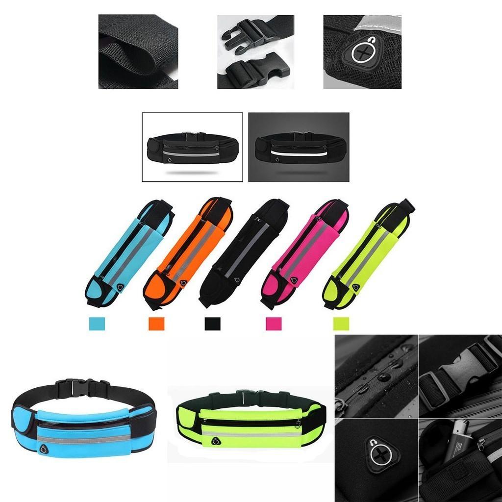 Vielseitige wasserdichte Gürteltasche mit reflektierendem Design für Sicherheit bei Nacht