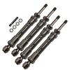 For Traxxas 1 10 Slash 4x4 SLA017 SLA018 Metal Front and Rear Drive Transmission Shaft