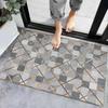 Door Mats Personalized Welcome Mat Bathroom Floor Rug Indoor Bathroom Non-slip Absorbent Floor Mat Home Kitchen Bedroom Carpet Printing Mat Area Rug