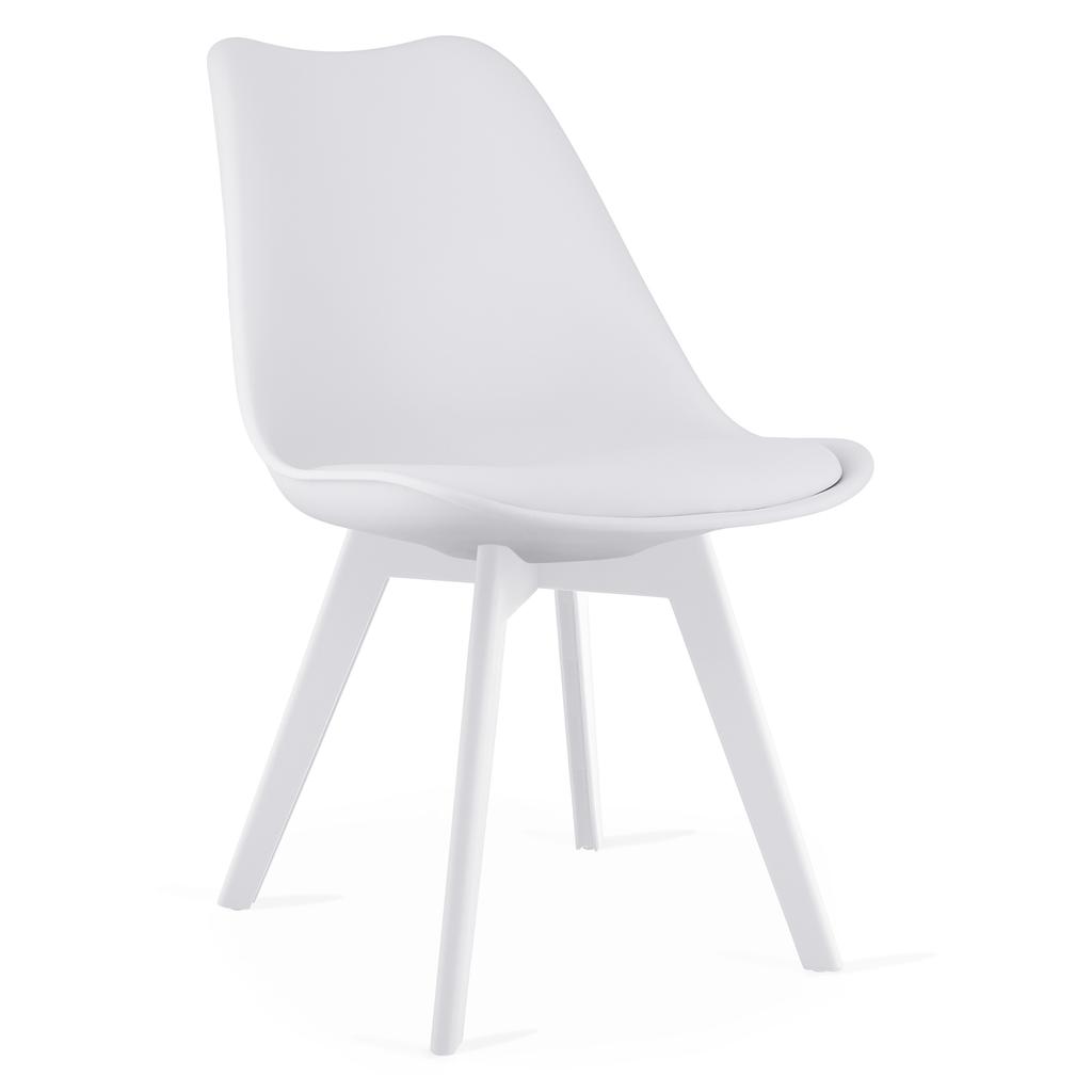 MARK Chair - White / White Legs X 3