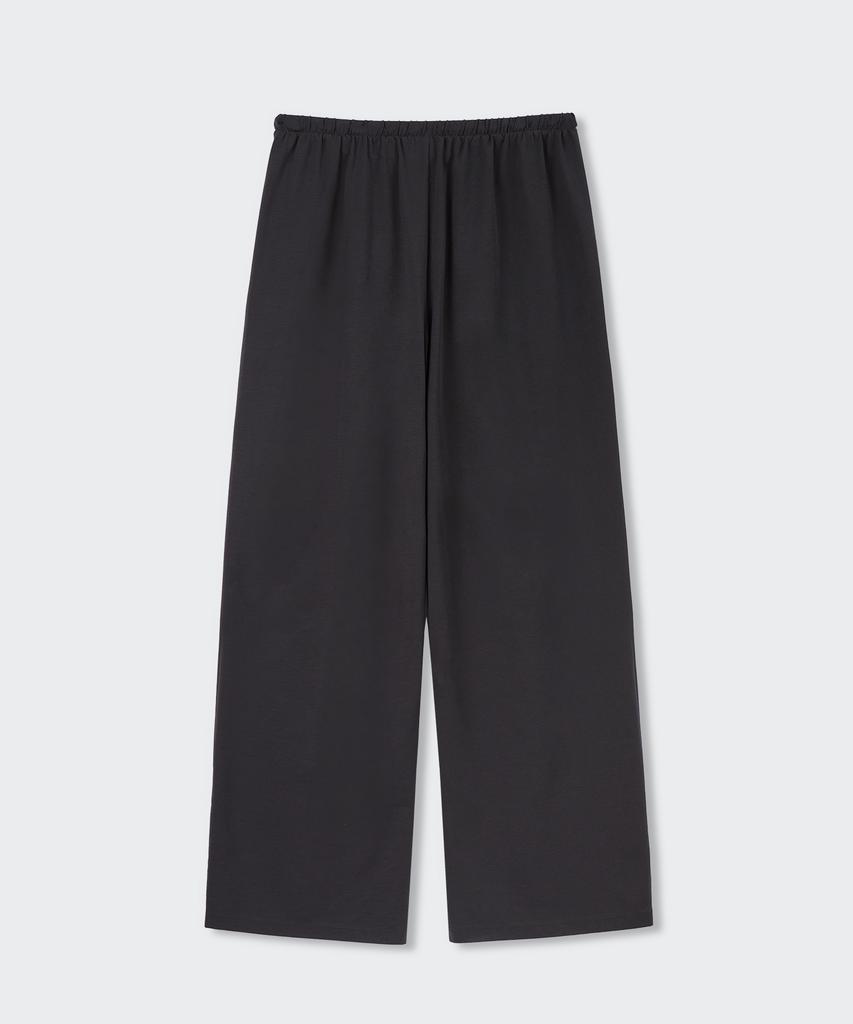 MUSINSA STANDARD WOMAN [Uv Protection] Women'S Cooling Jersey Wide Pants [Dark Grey]