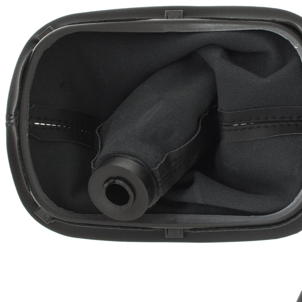 VW Passat B5 96-00 Black Gear Shift Knob with Boot and Frame, 6-Speed