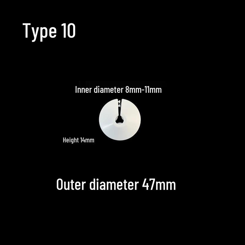 Decorative Pipe Cover Ring for Air Conditioning and Heating Valves