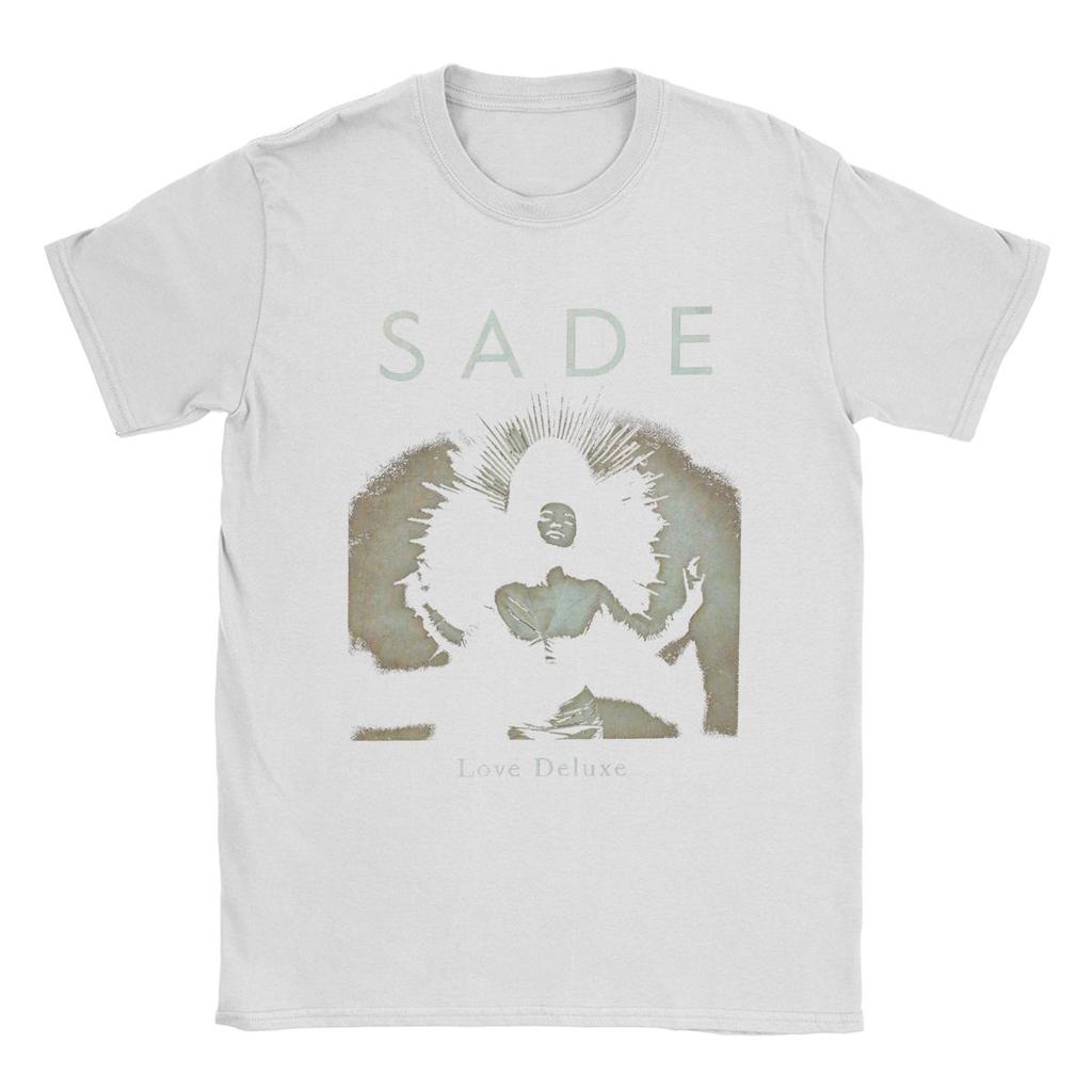 Funny Loves Deluxe Sades T-Shirts for Men Crewneck Pure Cotton T Shirt Short Sleeve Tee Shirt Printing Tops