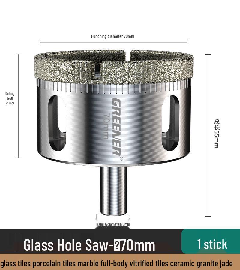 Green Forest Diamond Drill Bit for Tiles, Glass & Marble