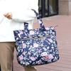Damen Lunchtasche Mode Flora Aufdruck Student Picknick Lunchtaschen Wasserdichte Handtasche Beutel Große Kapazität Tragetaschen