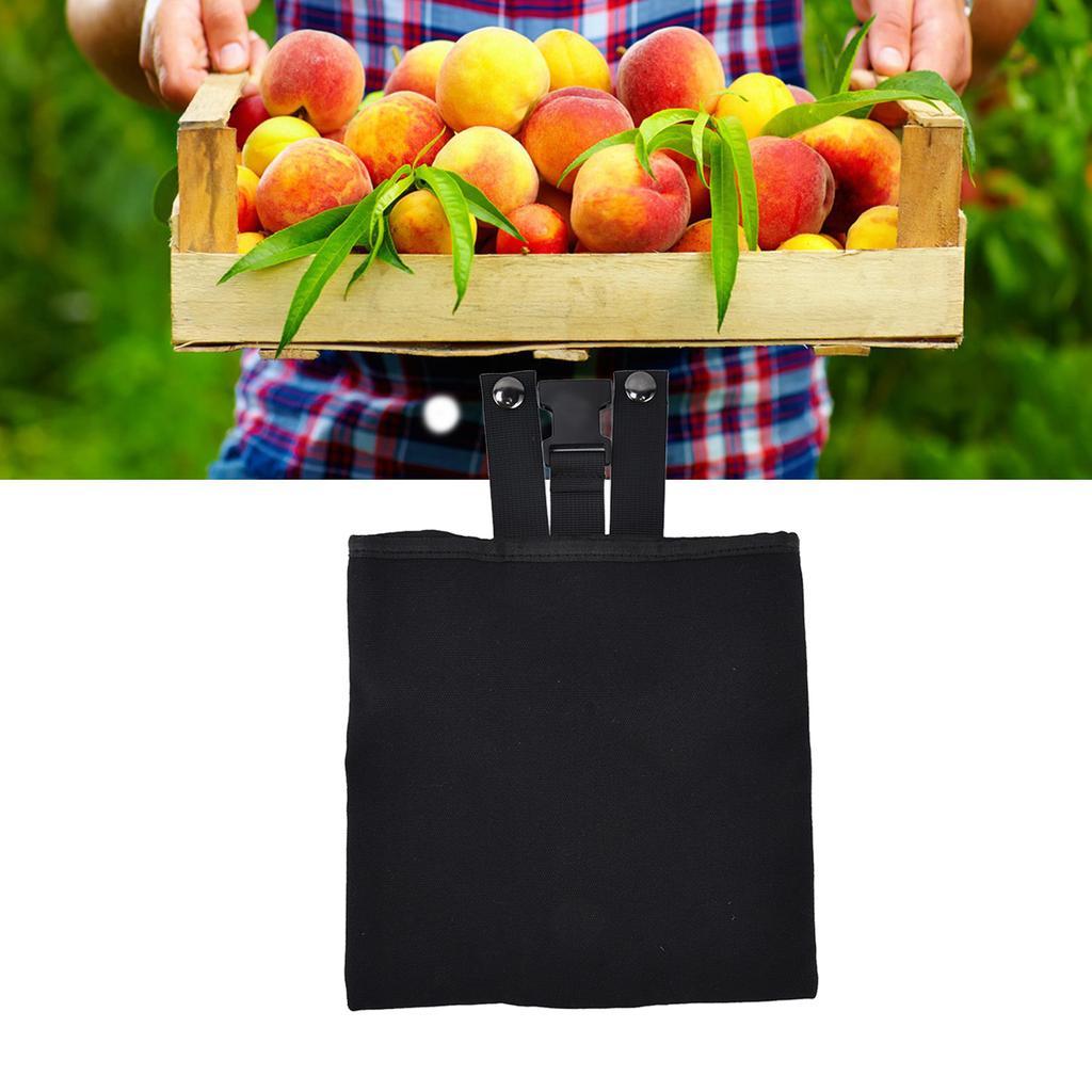 Foraging Bag Foldable Portable Thick Unique Simple Apprance Belt Fruit Picking Pouch for Outdoor Camping