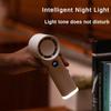 Strong Wind USB Handheld Fan Household Digital Display High-speed Fan Portable Outdoor Handheld Turbine Small Fan 60*60*167mm