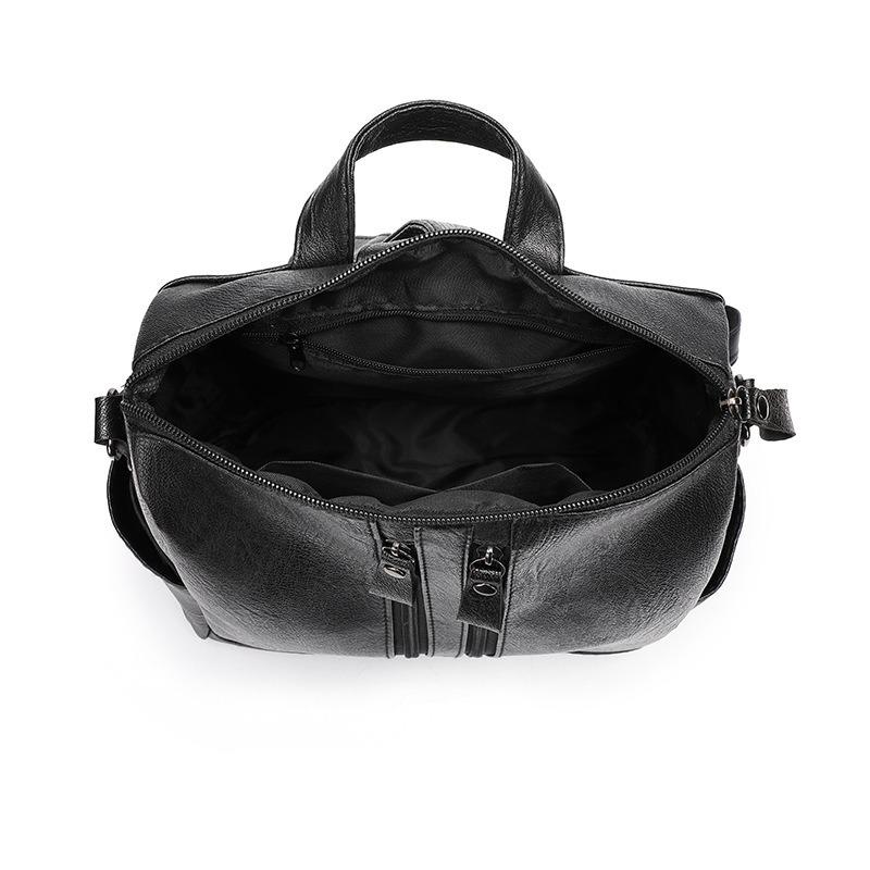 Women's Large Capacity Backpack Korean Fashion Versatile Simple Travel Backpack Women's Commuting Large Capacity Mommy Bag