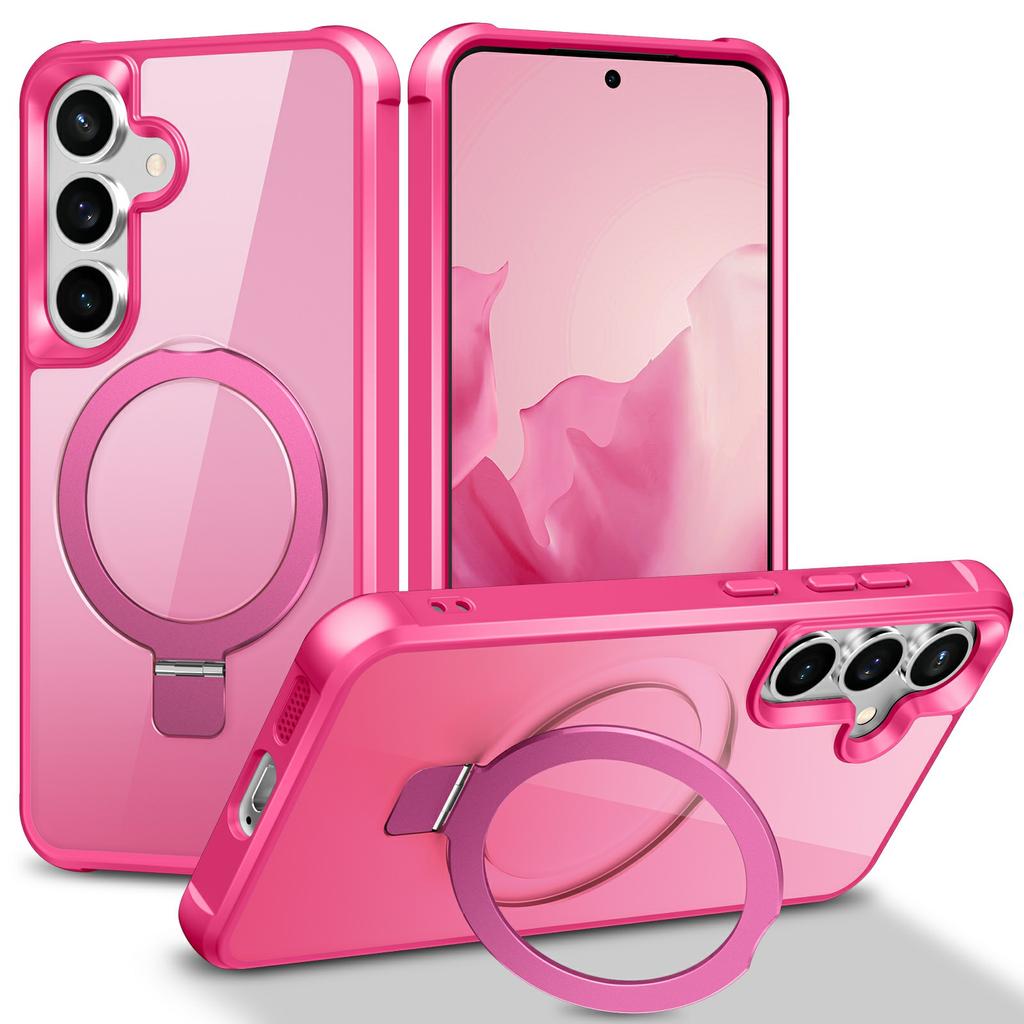For Samsung Galaxy S26+ Magnetic Case Ring Holder Kickstand TPU + PC Phone Cover