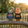 Escape Proof Parrot Harness Comfortable Training Rope for Birds Adjustable Vest Outdoor Exercise and Safety