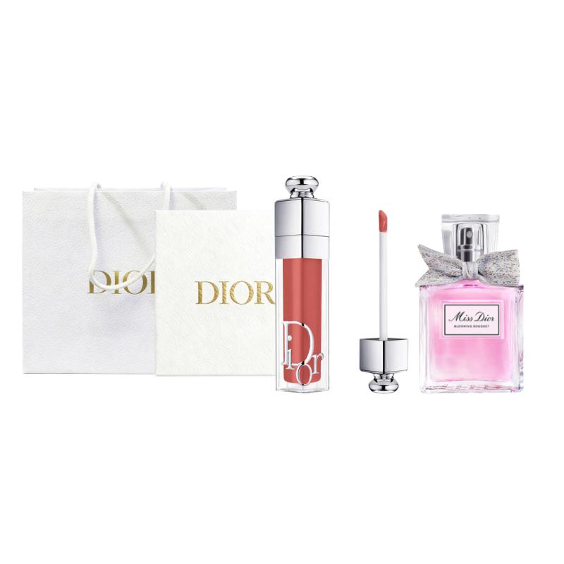 Dior Miss Dior Blooming Bouquet Eau De Toilette+Lip Gloss Perfume Makeup Set