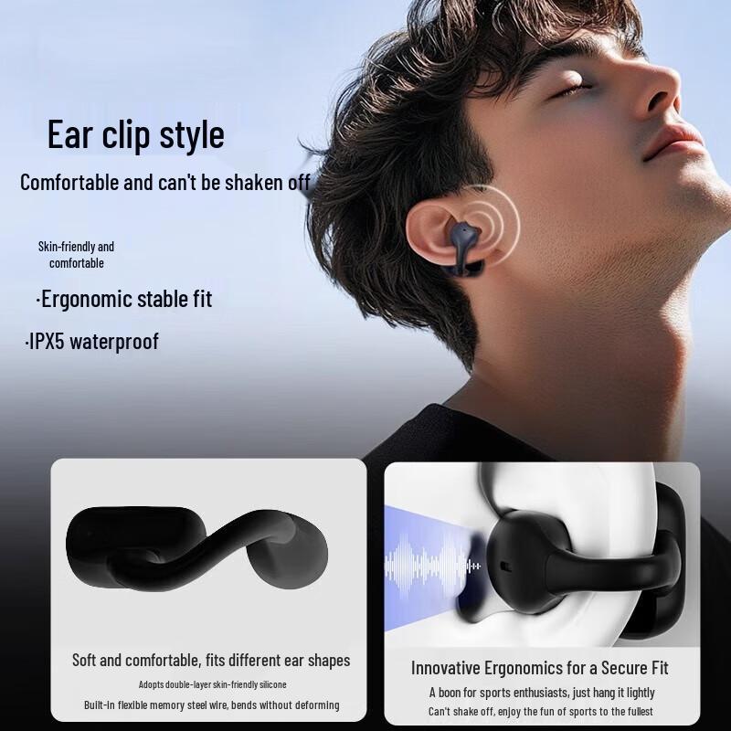 Philips TAT2469 Open-Ear Clip Bluetooth Sports Headset