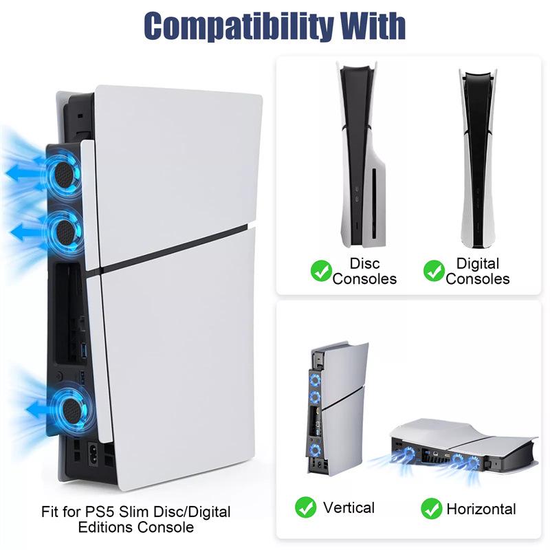 PS5 Slim Universal High-Power Cooling Fan