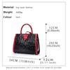 Aidrani  New Fashion Letter Printed Women's Bag Large Capacity High Quality Cowhide Portable Handbag