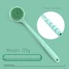 Silicone Long-Handle Exfoliating Shower Brush & Back Scrubber