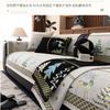 New Sofa Cushion, Universal In All Seasons, Non-Slip And Dirt-Resistant Seat Cushion, Straight Row Sofa Cover, Cloth Towel, Advanced Sense