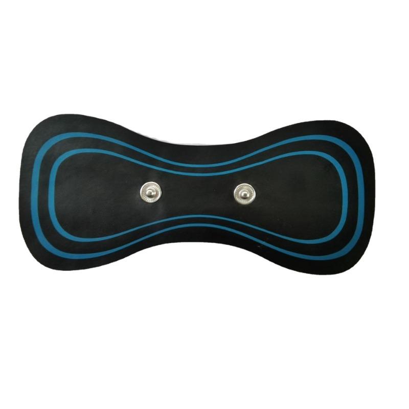 Kürbis Elektrodenscheibe Schulter und Nacken Niederfrequenter Impuls Massagepflaster, Gelpflaster Tragbares Zervikalpflaster