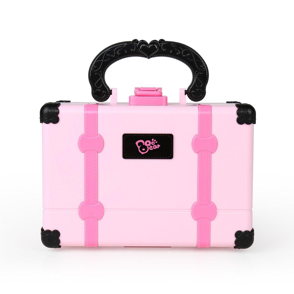 

Детская Девочка Принцесса Косметичка с Макияжем Набор Косметических Игрушек Помада Тени Безопасные Детские Нетоксичные Игрушки Подарок на День Рождения розовый