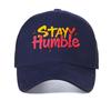 stayy humble Letters baseball cap For Men Fashion Summer Printed Simple caps Casual Streetwear Snapback hat mesh Trucker hat