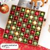Box of 49 Electroplated Shiny 3cm Christmas Ball Ornaments for Tree Decoration and Scene Arrangement