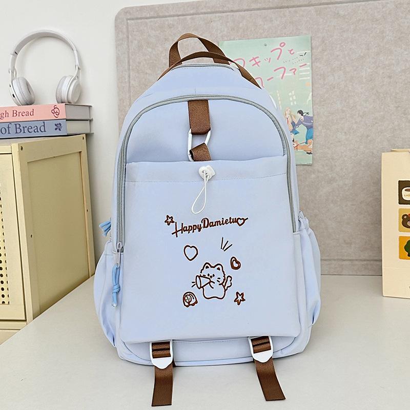 School bag summer Mori ins fresh and versatile middle three to six grades simple