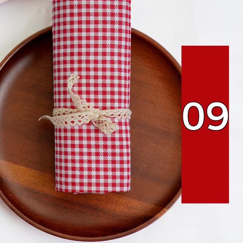 100*160cm Printed Grid Plaid Cotton Fabric For Handmade Baby Clothes Patchwork Quilting Fabric Diy Upholstery Curtain Tablecloth