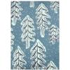 Used Min Perhonen Snow Candle Wool Fabric Stole Lap Blanket Remake New Large 100x100