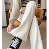 Micro Flare Pants Women's Spring and Fall High-waisted Thin Drape Slim Fashion Casual Trailing Pants