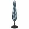 Garden Umbrella with LED Lights and Base 300 X 300 Cm