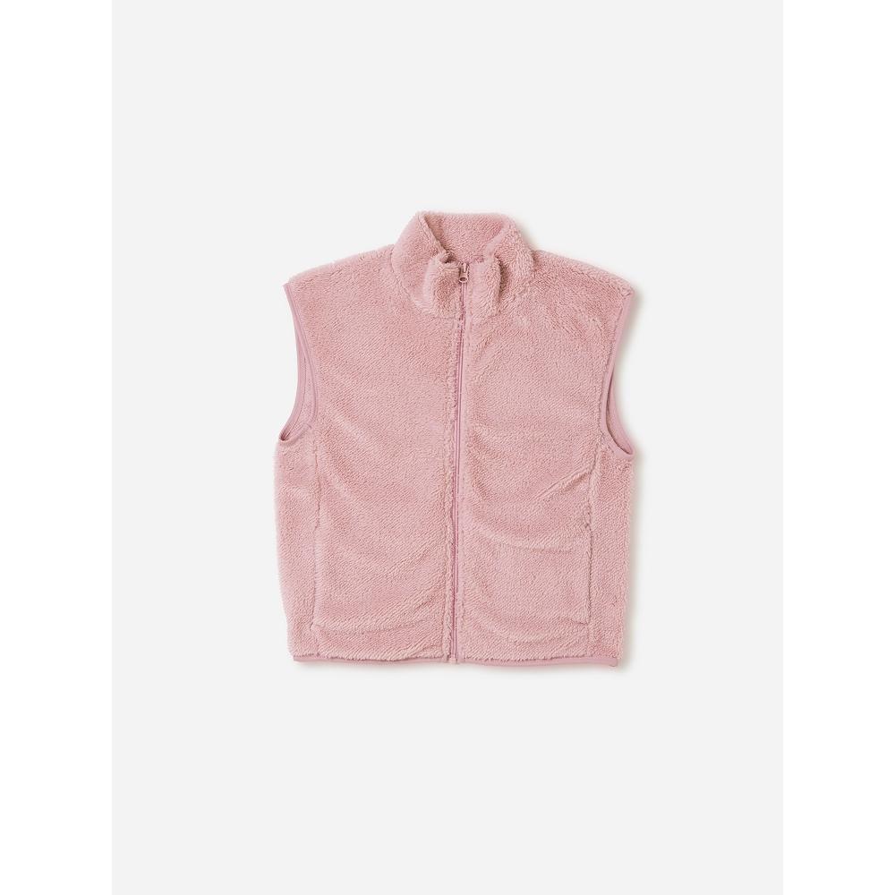 

Daiso [kids] Fluffy Vest Fleece 130 Pink