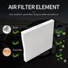 B07A-For DODGE RAM 1500 2500 3500 Cabin Air Filter Kit Cabin Air Filter Filter Access Door 68052292AA 68318365AA