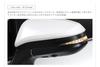 AVEST VerticalArrow Sequential LED Door Mirrors with Flowing Turn Signals (All Chrome) for Toyota Harrier 80/60 Series