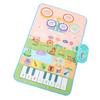 Toddler Musical Mat Touch Play Baby Piano Keyboard Drum Pad Toy with 2 Sticks for Boys Girls Early