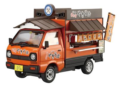 AOSHIMA Mobile Sales Series Fujinomiya Yakisoba Plastic Model 1/24 No.7