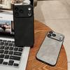 Luxury Leather Texture Phone Case For 17 Pro Max 17 Air 16 15 14 13 12 11 Pro Max 16E Shockproof Soft TPU Cover Shell