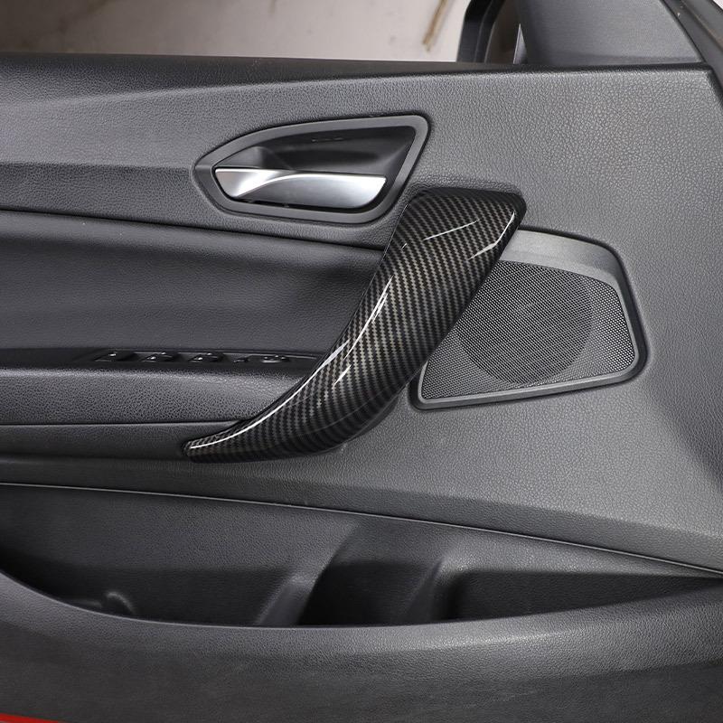 Für BMW 1 2er F20 F21 F22 F23 2012-2018 ABS Kohlefaser Auto Mittelkonsole Innendekor Aufkleber Autozubehör
