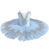 Girls Camisole Skirted Leotard Cygnet Lake Ballet Dance Outfit Tutus Princess Dress Ballerinas Costume for Performances