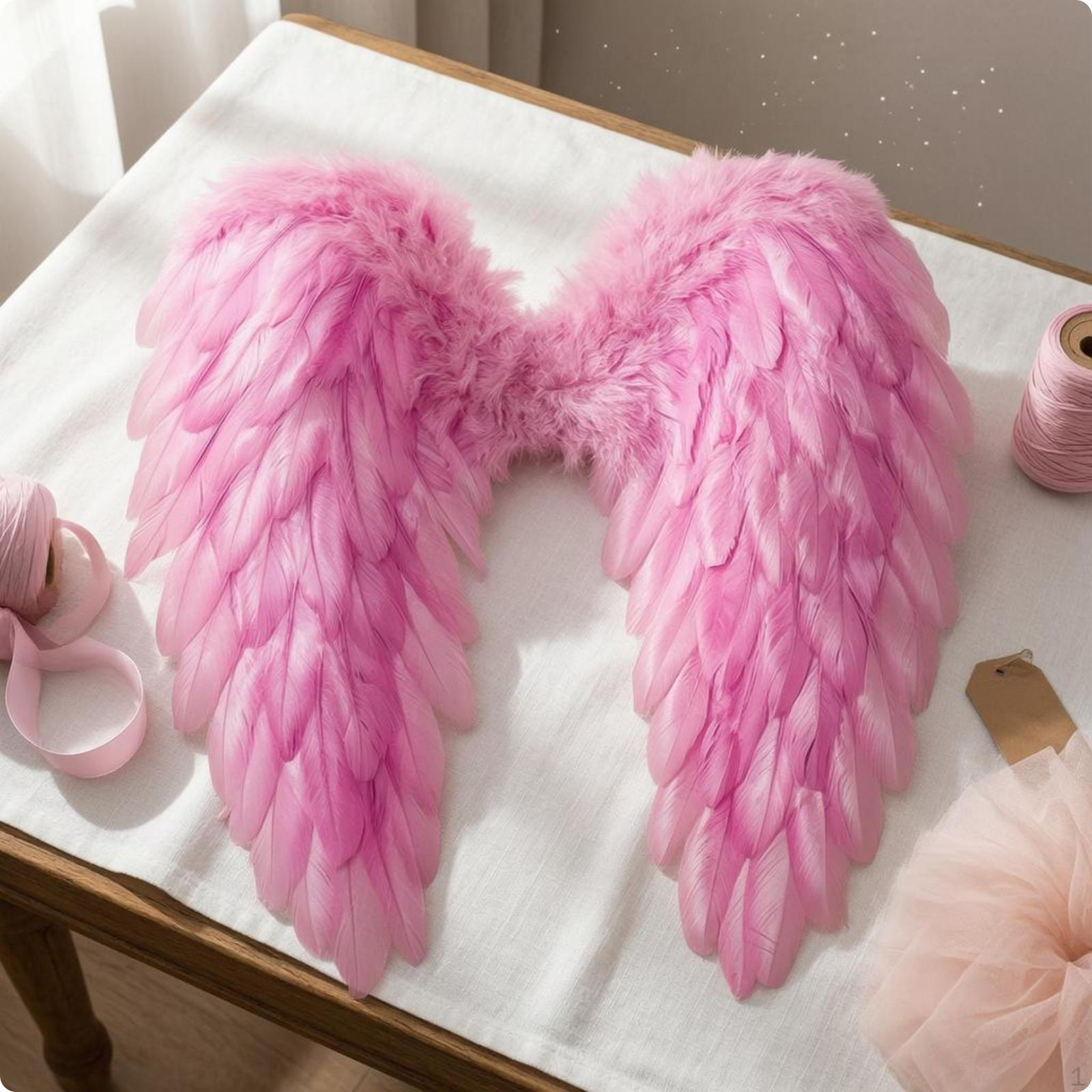 Pink Prop Feathered Appendages Layered