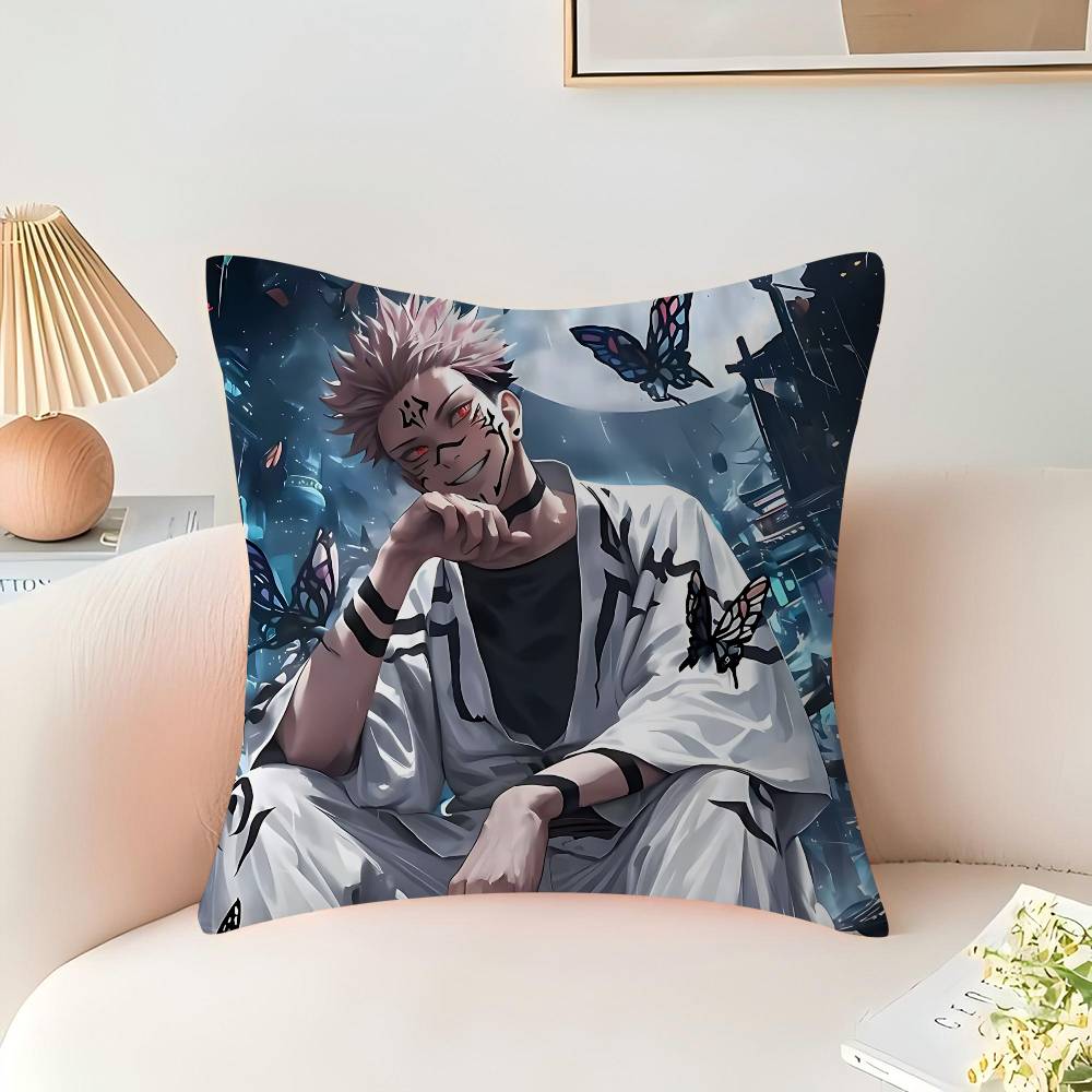 Jujutsu-Kaisen S-Sukuna Pillow Case Pillowcase Ultra Soft Skin Friendly Fabric Cloud Like Comfort