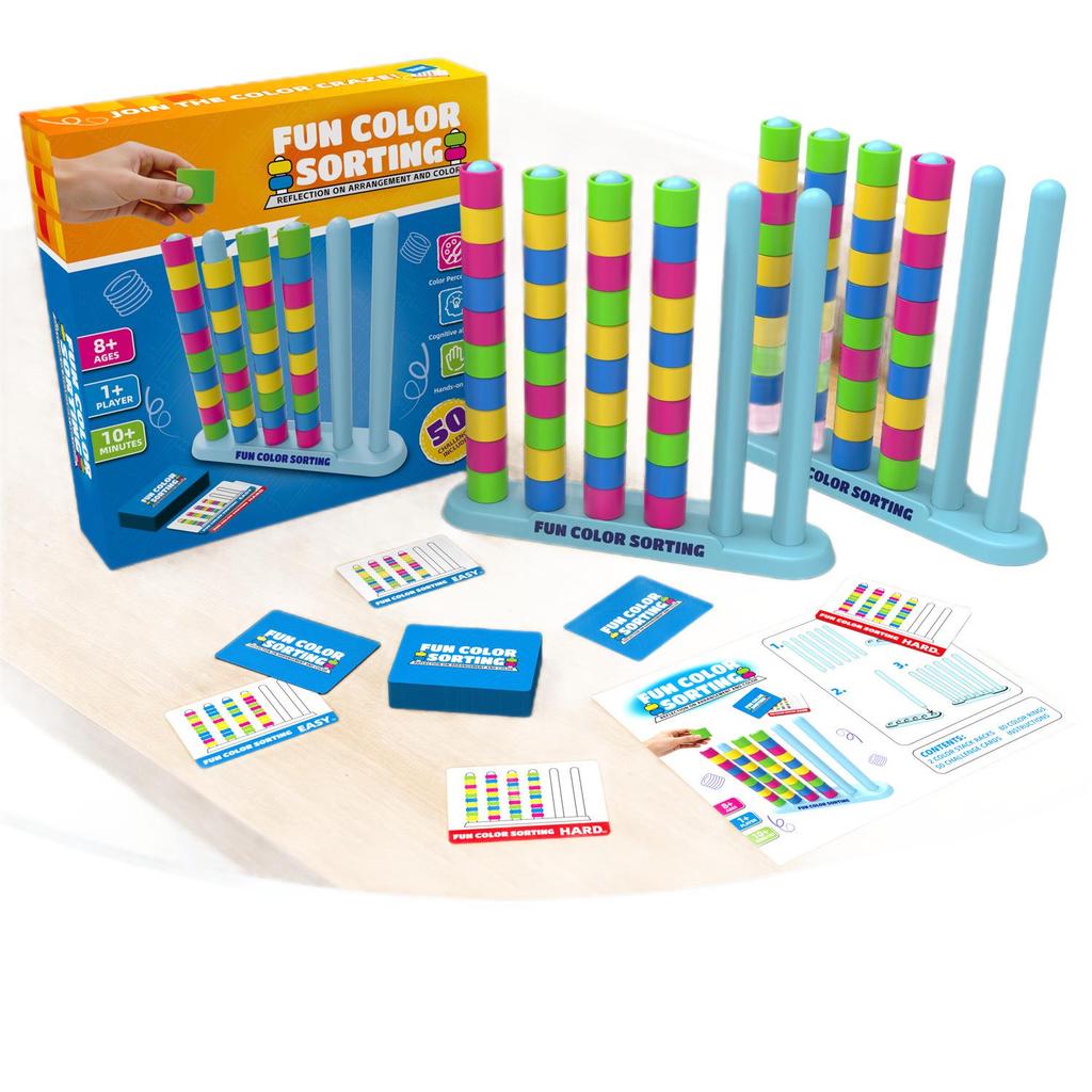 Children's Educational Stacking & Sorting Game – Fun Parent-Child Interaction
