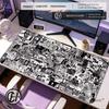 HYBXAXC Art Junji Ito Mouse Pad Nonslip Desk Mat PC Laptop Accessories Rubber Keyboard Large Gamers Decoracion