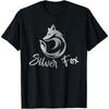 Silver Gray Hair Gifts Salt Pepper Grey Headedness Fox T-Shirt