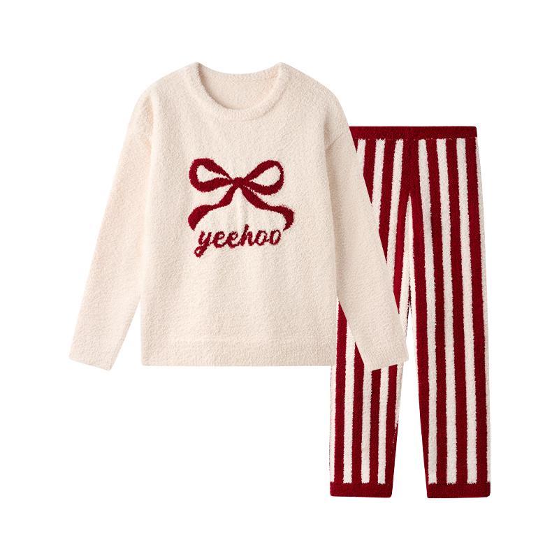 

YEEHOO Girls Half-Velvet Thermal Pajama & Loungewear Set 165
