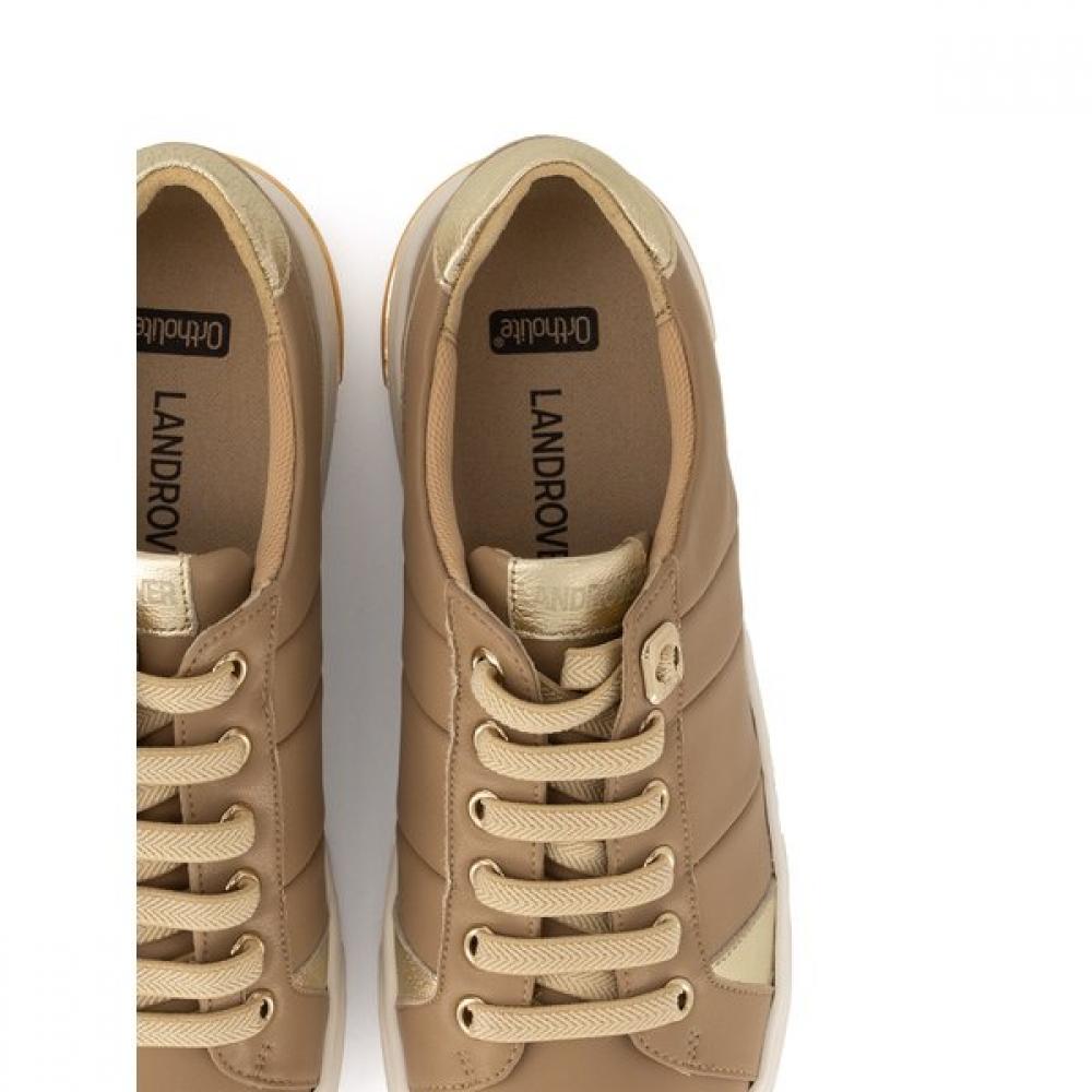 Land Rover Dames S Comfort Sneakers Beige Lanoxh3015wk8