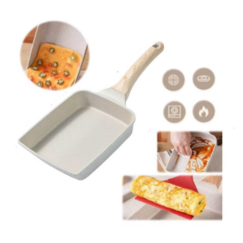 Nonstick Coating Nonstick Flat Pan Heat-Resistant Omelette Pan Griddle Pan  Induction Cooking