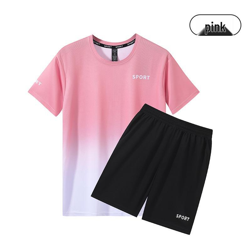 Quick-Dry Sportswear Set for 9th Graders: Boys  Girls Summer PE Exam Gear 4XL