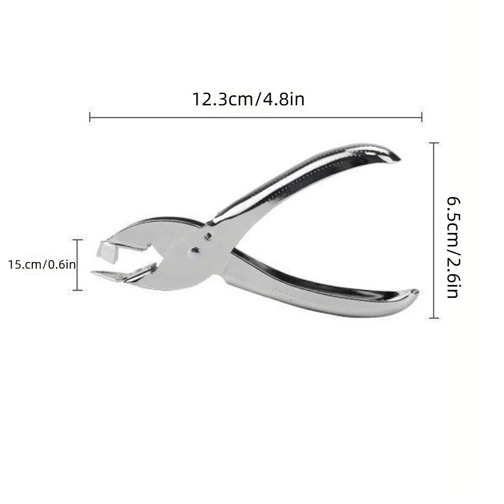 Hand-held Staple Remover Mini Punch Pliers Comfort Staple Puller Office Use