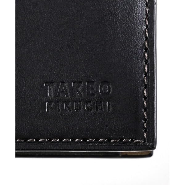 Takeo Kikuchi Antique Leather Bifold Wallet, Men's, Green (524) 07001532